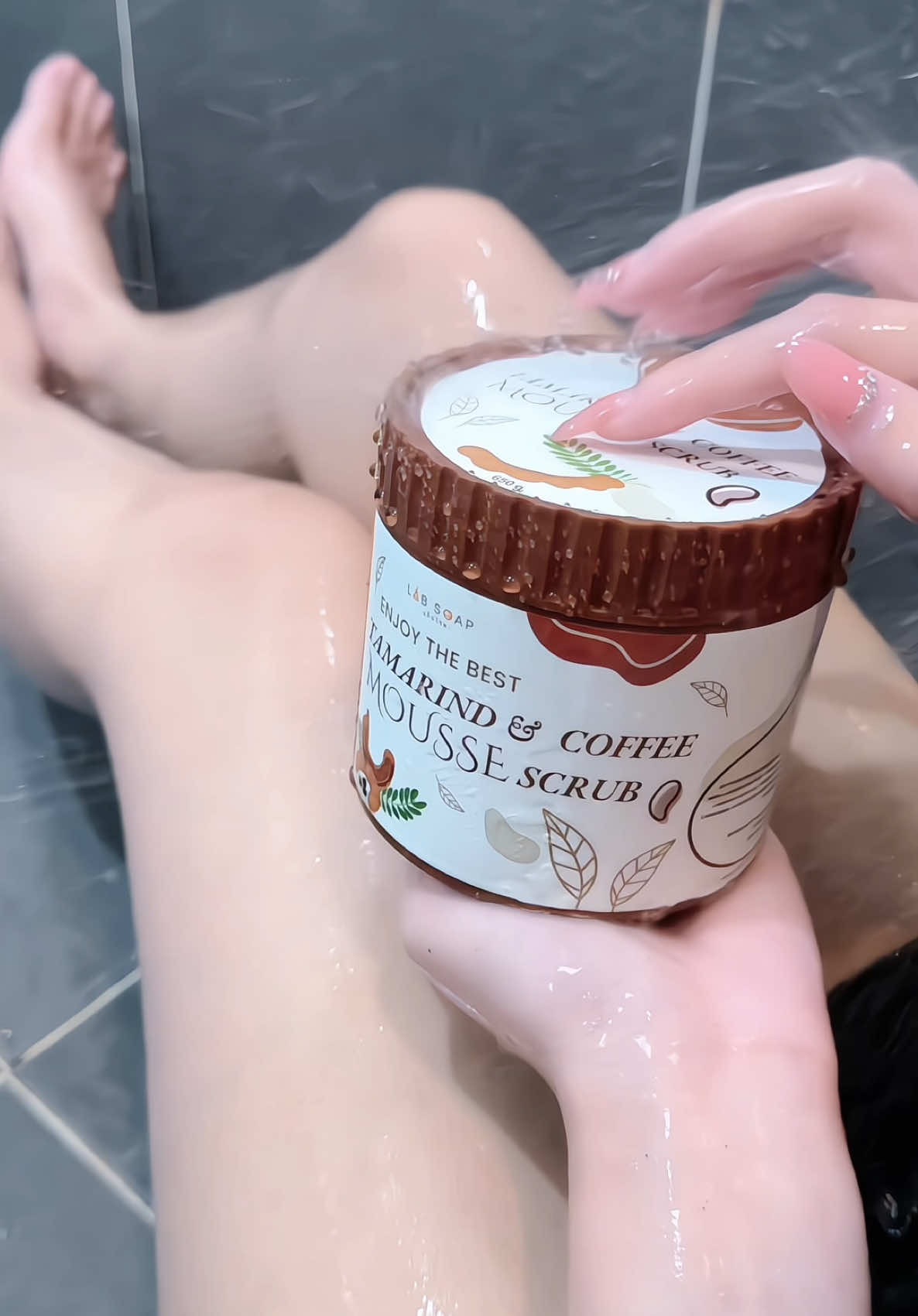 เนื้อดี✨กลิ่นหอมมะขามกาแฟ ☕️🫧ผิวผ่อง 2 กระปุกใหญ่ใช้ได้นานมาก🧼 ##สครับ##สครับผิวขาว##สครับมะขาม##สครับมะขามกาแฟ