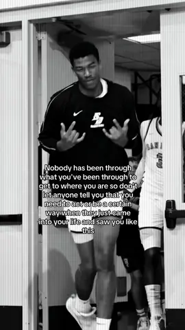 #fyp #viral #relatable #d1athlete #beyourself  Don't let anyone change the way you move if they weren't there through everything💯