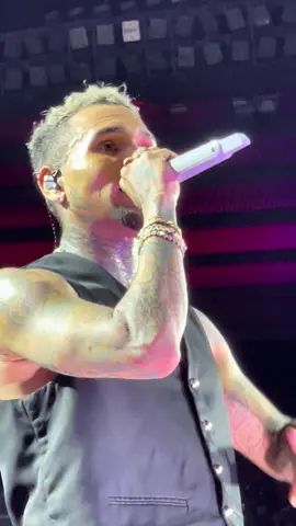 He really danced, flew around 😂 & SANG for 2.5hrs with literal fire 🔥 on stage and performing between 3 diff stages. He don’t get enough credit. #BreezyBowl2025 #ChrisBrown #20Years #Atlanta #Night1 