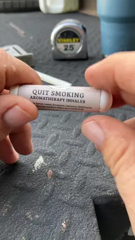 Enjoy free and clear nasal breathing as soon as you start!#quit#smoking#inhaler #fyp 