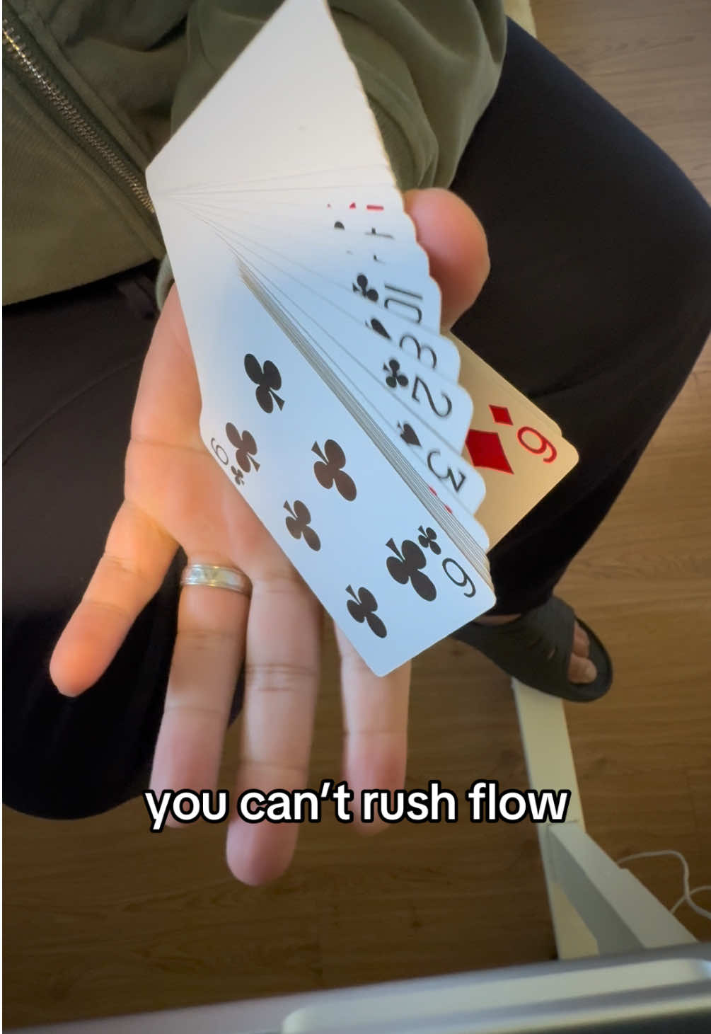 smooth doesn’t just look better it feels better #cardistry #realtalk #cards #smooth #fyp