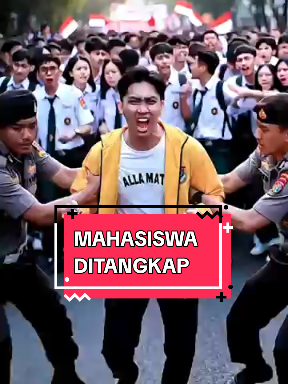 Pemdemo di tangkap atas perintah Ahmad Saroni. #mahasiswa_ditangkat #demo #dpr#berita_terkini🤣🤣 #viralvideo 