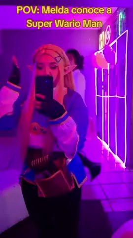@JoelJolos es el super Wario Man... y a Melda no le gustó  #fypシ゚ #zeldabotw #zeldacosplay #thelegendofzelda #laleyendademelda 