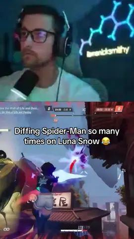 I love diffing spidey mains 😂 #lunasnow #marvelrivals #marvelrivalsclips 