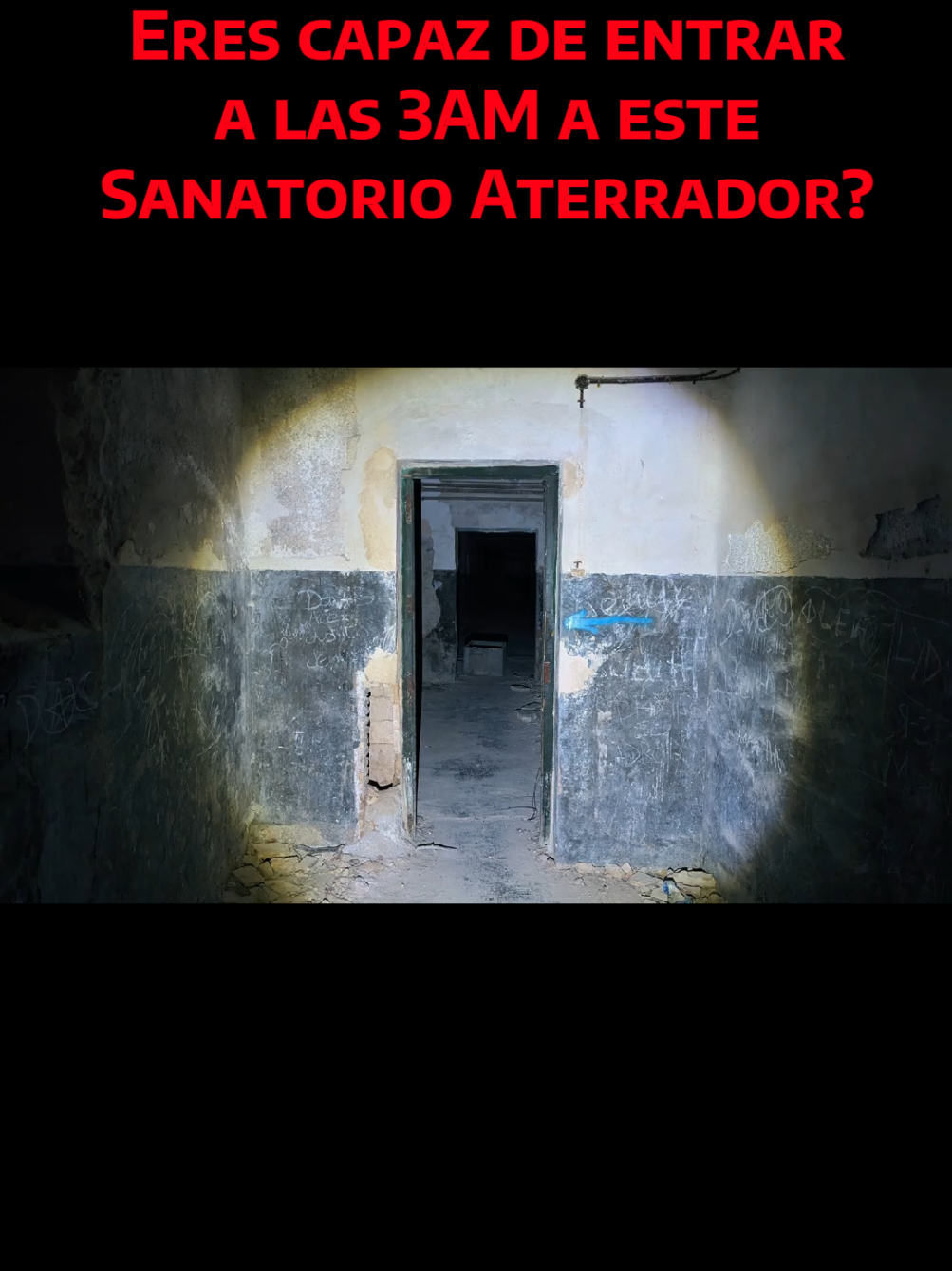 Exploramos a las 3AM un Sanatorio Creepy paranormal  NUNCA lo hagas sólo  #paranormal #terror #tanjininja #urbex #horrortiktok 