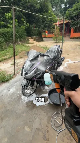 Membalas @agnia_makeup jet cleaner mini semburan gatcor banget #jetcleaner #konejetcleaner #cucimotor 