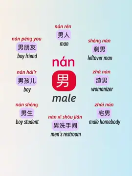 Chinese Phrases for gender - male #fyp #chinese #mandarin #vial #learn #studychinese #hsk #chineseteacher #classroom #learnchinese #HSK1 