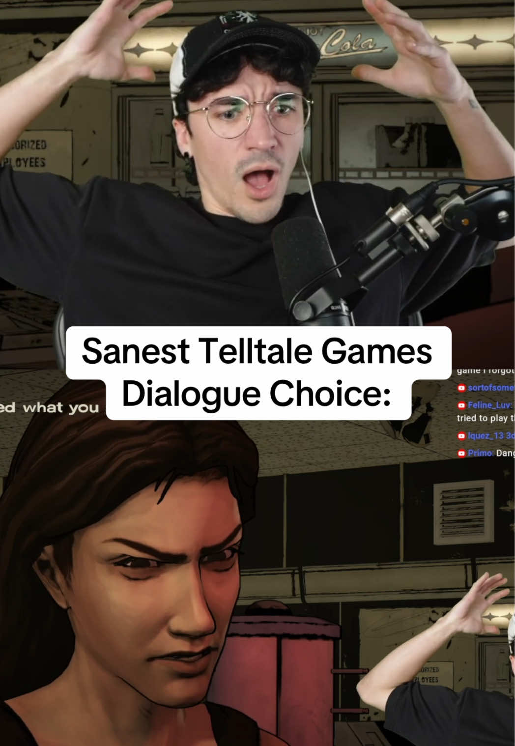 Actually the worst dialogue system #telltalegames #twdgame #clips #livestream 