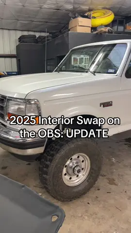 2025 Interior Swap UPDATE! She is getting close to being done! 😍 @The Tattooed Dad #truck #foryoupage #trucktok #fyp #obs 