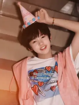( 15.9.2010/15.9.2025 ) happy birthday to you zhang yiran🎂🎉 My baby😚 #zhangyiran_张奕然 
