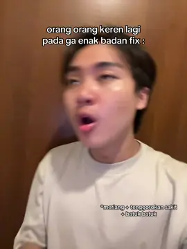 apa karna perubahan cuaca ya.. #relateable #jokes #sakit #meriang 