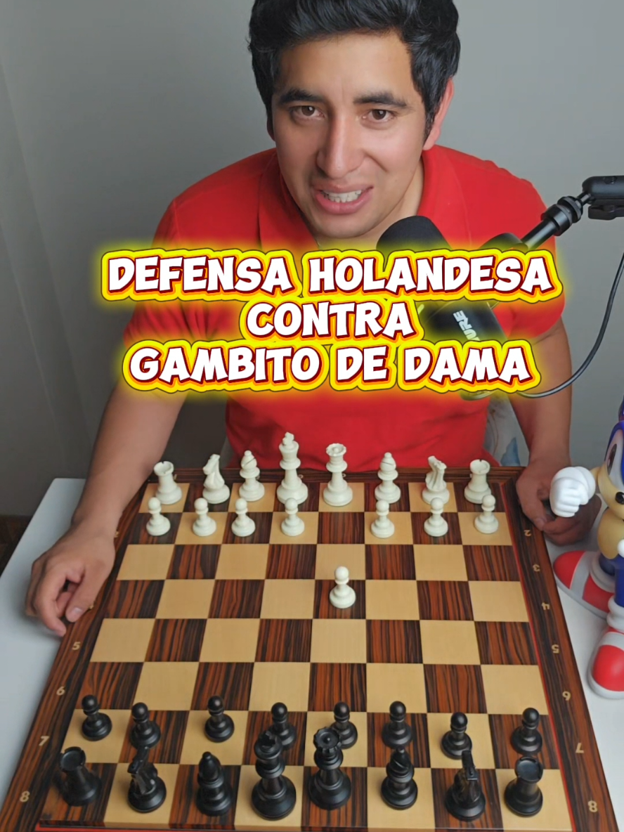 ¡Nunca más te harán el Gambito de Dama! 🚫♟️  Prepárate para dominar el tablero con la poderosa Defensa Holandesa. Quédate hasta el final y aprende los secretos de esta defensa imparable para darles un JAQUE MATE épico. 🔥👑 💥 ¿Quieres ser parte de la Academia de Ajedrez con Kevin? Escribe ajedrez en los comentarios o envíame un mensaje directo. ¡Te tengo un regalo increíble! 🎁 Te enviaré dos libros: uno para adultos y otro para niños, con una estructura fácil de leer que hará tu aprendizaje rápido y divertido. 📚✨ ¡Es hora de mejorar tu juego y llevarlo al siguiente nivel! 💪 #Ajedrez #DefensaHolandesa #JaqueMate #AjedrezConKevin #creatorsearchinsights      