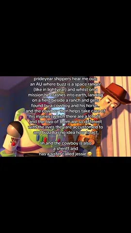 woody tries to help buzz fix his ship but has no idea what he’s doing because the technology in earth isn’t there yet and buzz is saying words he doesn’t understand at all UGHHHHh i have so many ideas im going to explode #prideyear #yaoi #au #toystory #pixar 