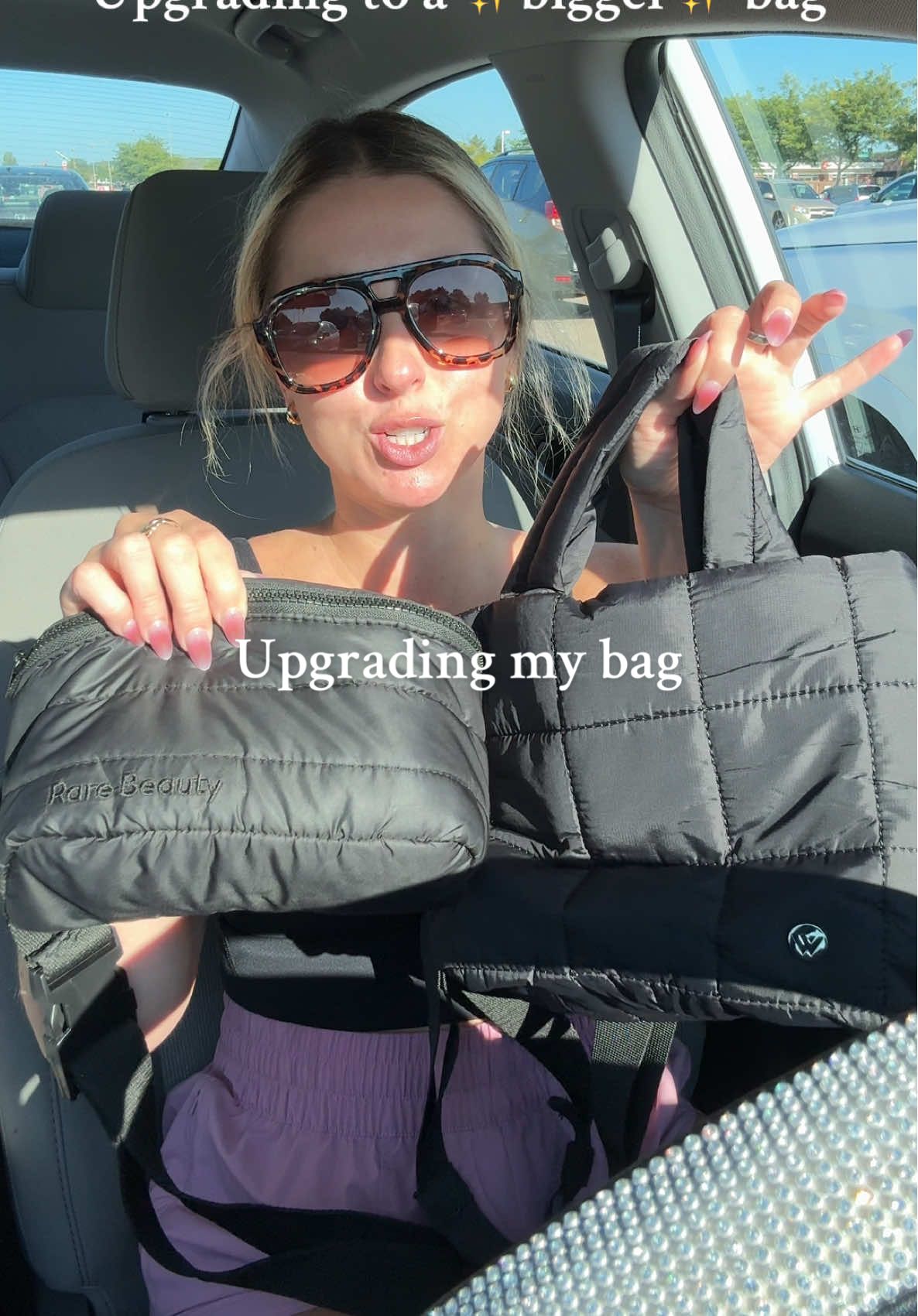 I love this #pursetok #fyp #pufferbag #shopping #style 