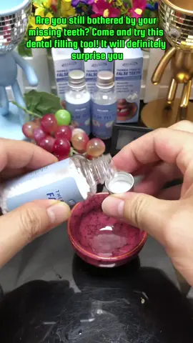 Are you still bothered by your missing teeth? Come and try this dental filling tool! It will definitely surprise you#teeth #filling #dentaduras #Dientes #reparación #Dentures #Falta #orthodontics #dentures #falta #Tooth #fillings #ortodoncia #toothpaste 