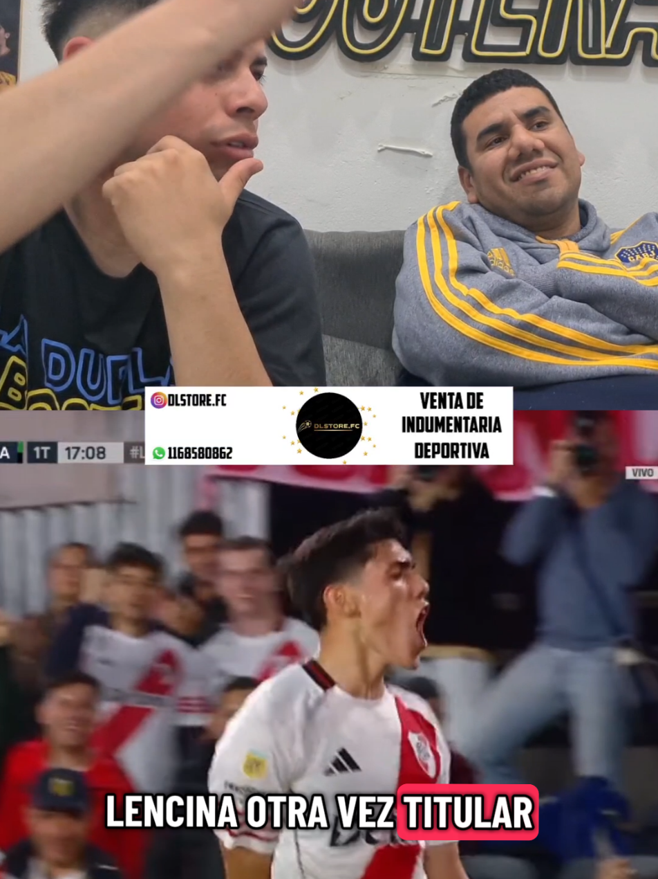 ⚠️Hacenos una COMPRA, Link en el PERFIL👕 // Así REACCIONAMOS al GOL de LENCINA vs SAN MARTIN SJ // #riverplate #river #riverdale #lencina #hinchasderiver #vamosriver #ganoriver 