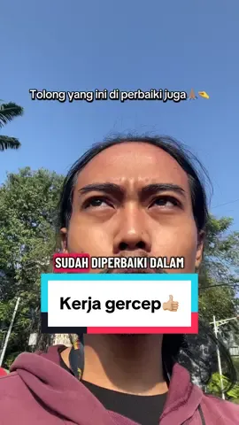 Yang ini belom kelar ibu, bapak yth. udah 3 minggu blom kelar sama gorong gorong yang di mampang itu takut pada kejeblos dah🙏🏽