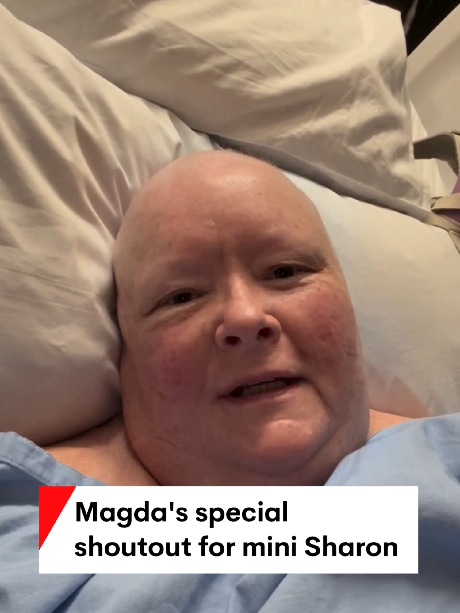 “Chemo is smacking me around right now and you really cheered me up.” Beloved Kath & Kim star Magda Szubanski has shared a heartfelt message from her hospital bed as she undergoes treatment for an aggressive form of blood cancer. The 64-year-old has thanked 10-year-old girl Annabella Wills who dressed up as the iconic Sharon Strzelecki for Book Week. #MagdaSzubanski #KathandKim #BookWeek