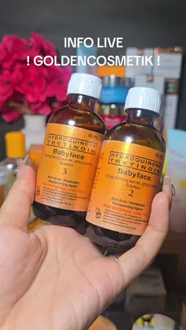 hi temen temen ini info soal live ya #goldencosmetik #tonerrdl 