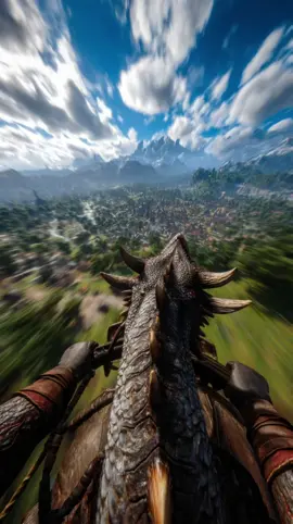 Dragon POV 🐉 Thoughts or requests?👇 #dragon #fantasy #fpv #fyp #4k