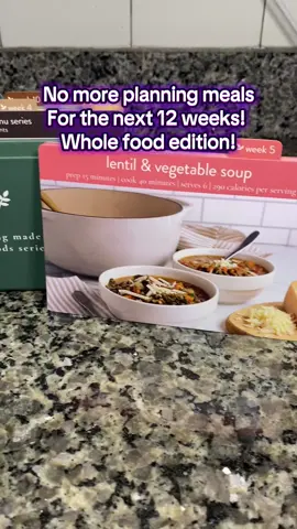 Sit back and relax for the next 12 weeks while you don’t have to plan out any dinners!  @Passionate Penny Pincher Shop #makedinnerwithme #dinner #DinnerIdeas #healthyeating #whatsfordinner #dinnermadeeasy 