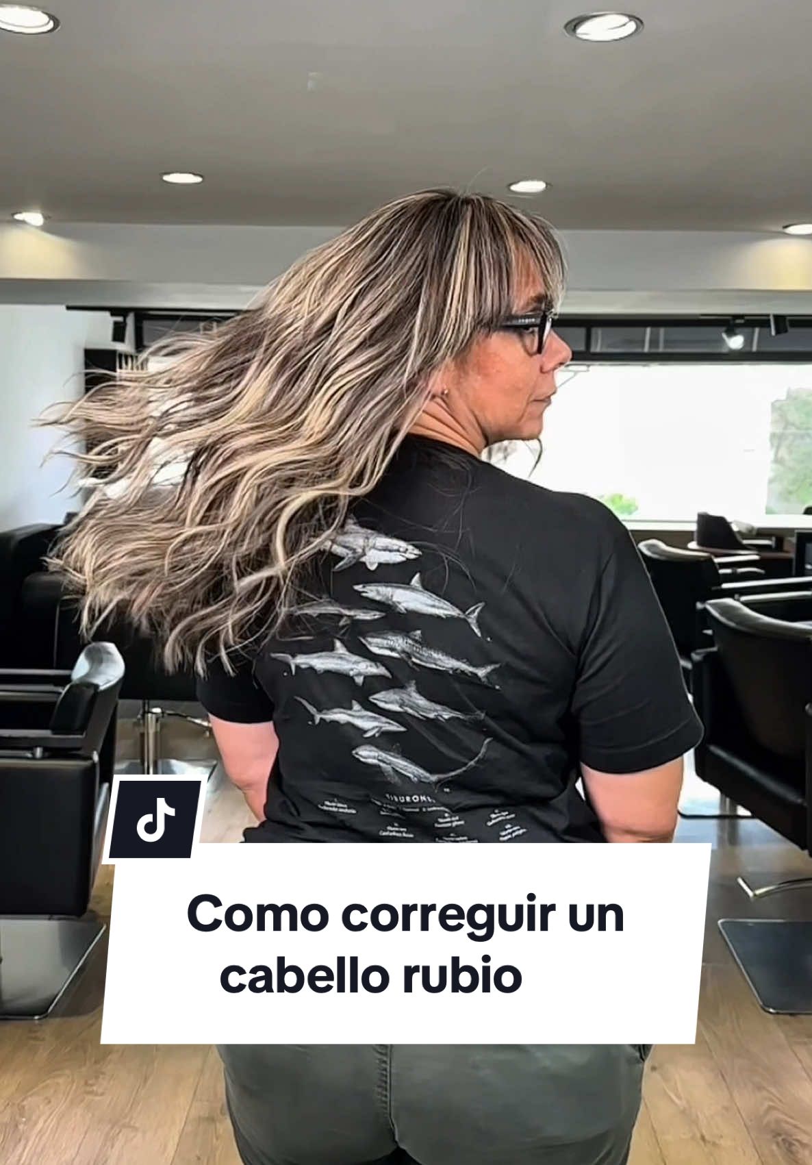 Como corregir un rubio  El paso a paso de cómo hacerlo en el salón 😎😎😎 #decoloracion #correction #decoloraciondecabello 