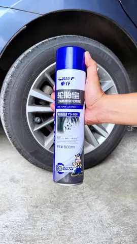 Mabisa to sa mga gulong ng sasakyan nain! #tirefoamcleaner#tirecleaner#chief#dasauto#tiktok 