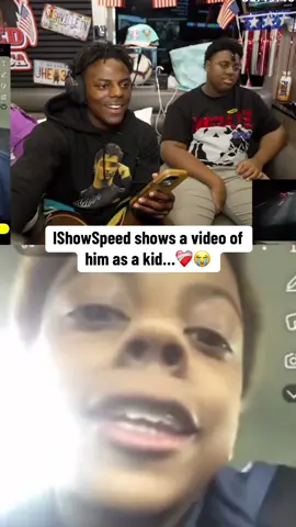 IShowSpeed shows a video of him as a kid…❤️‍🩹😭                    | Daily Clips | #ishowspeed #fyp #speed 