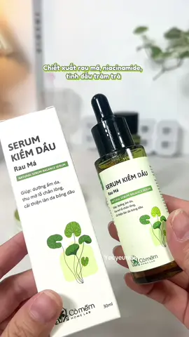 Sreum kiềm dầu ngừa mụn rau má Cỏ Mềm #comem #serumkiemdau #chamsocdamun#yeuyeuriviu #serumcomem 