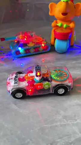 Đồ chơi xe cảnh sát trong suốt phát sáng có nhạc có đèn #dochoi #dochoitreem #viral #xuhuong #fyp 