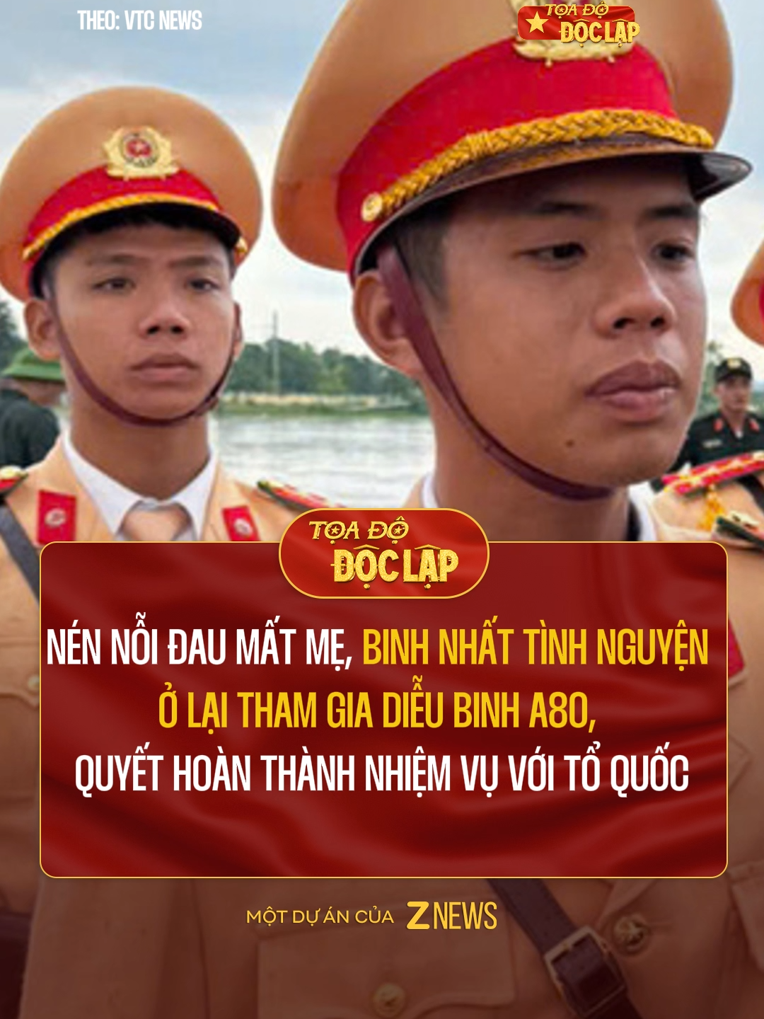 Nén nỗi đau mất mẹ, binh nhất vẫn tình nguyện ở lại tham gia diễu binh A80, quyết hoàn thành nhiệm vụ với Tổ quốc #trending #zvideo #znews #tintuc #tiktoknews #lehoidoclap #ProudVietnam #RangRoVietNam #ToadoDOCLAP #A80