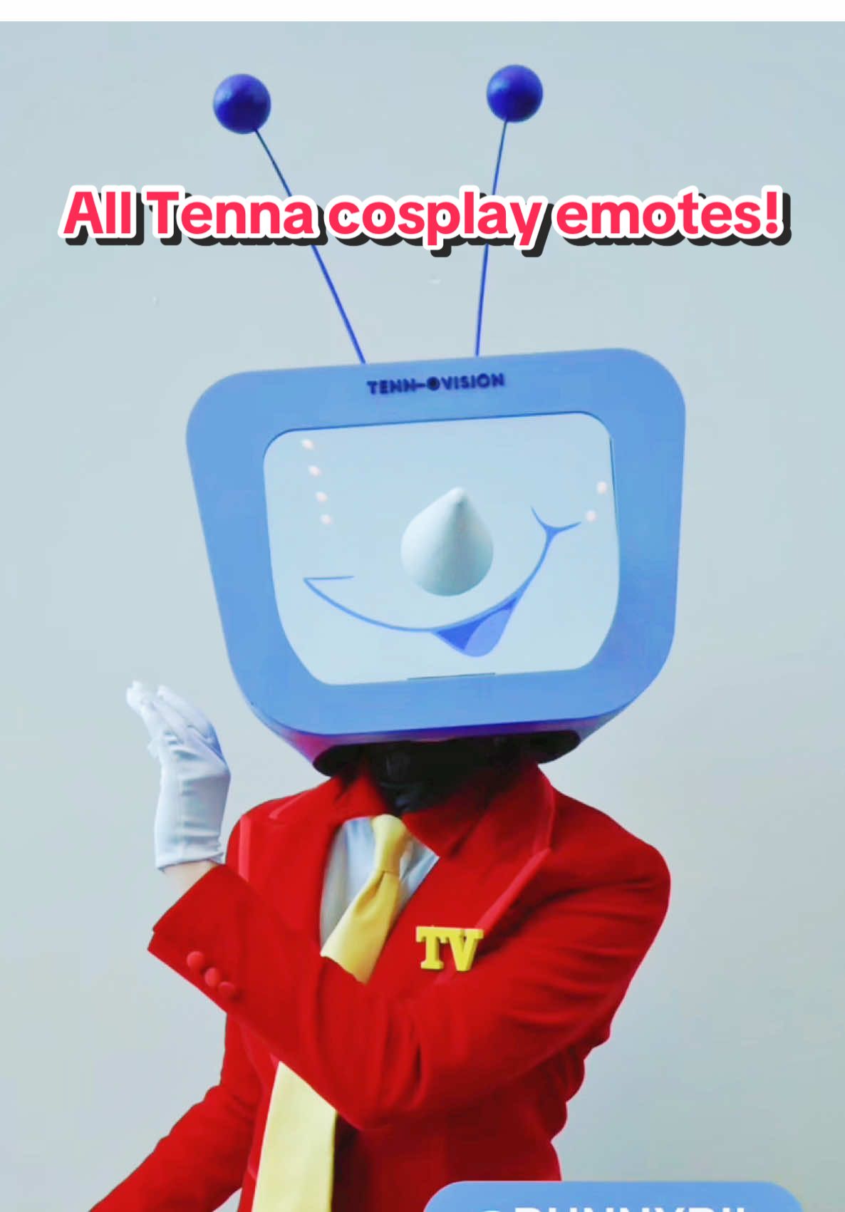 Here’s a showcase of every Tenna face I made so far! Kept the sound so you can hear his voice too! I hand drew each emote animation 🧡 (yes I plan on adding bad apple AND a playable Doom lol) Tutorial will be posted soon! #deltarune #tenna #undertale #tvhead #cosplay