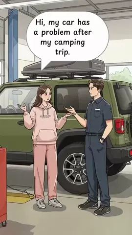 car trouble after coming 