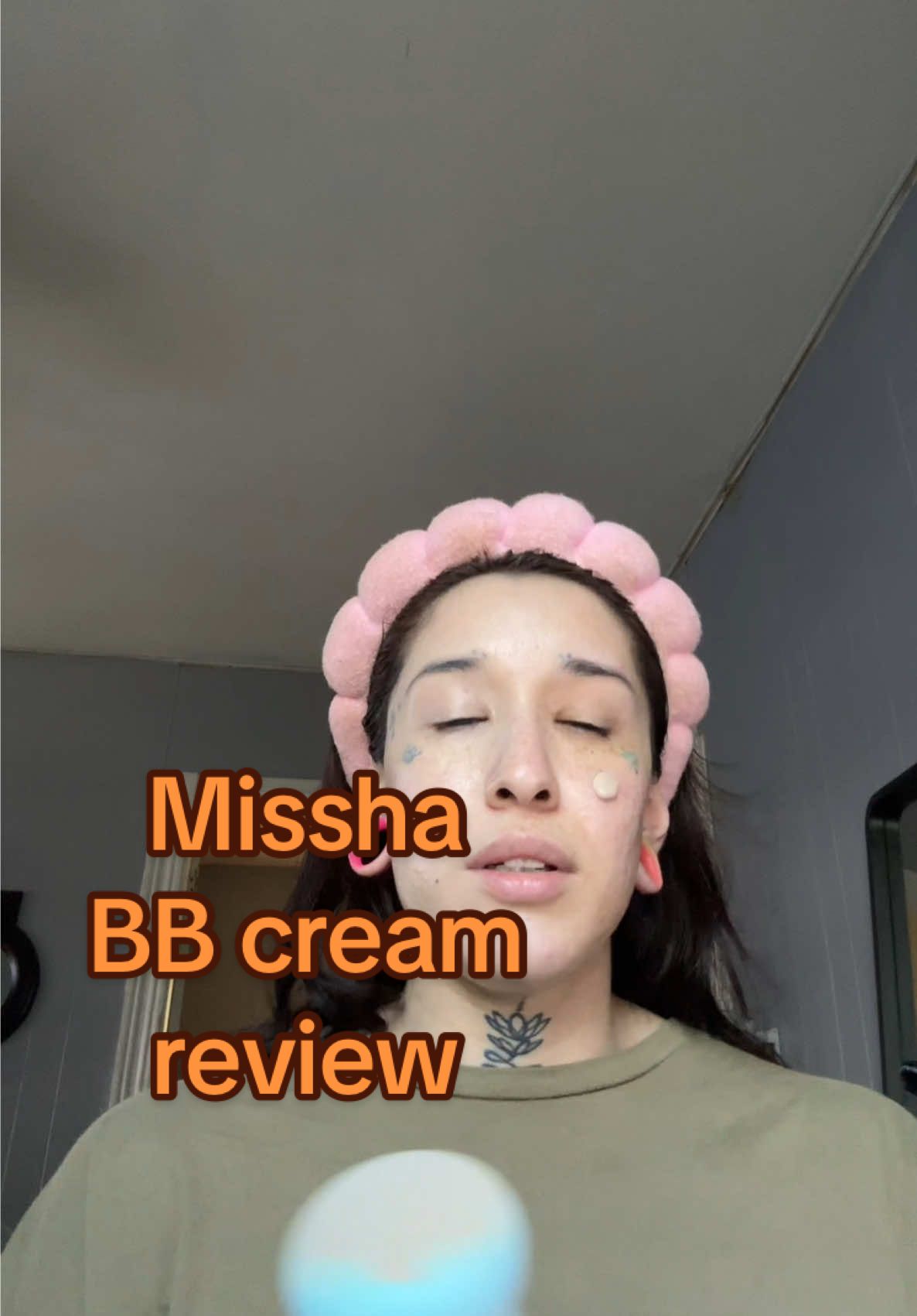 A full coverage BB cream 😌🙌🏼 @missha.official you got me! 💘  #missha #bbcream #makeupreview #fypシ 