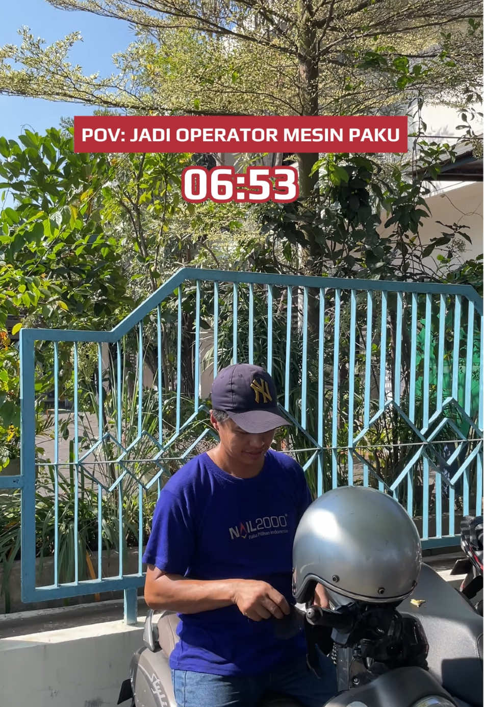 Ini jadinya keseharianmu kalo kamu jadi operator mesin paku. #nail2000 #pakukarat #pakupilihanindonesia #dailylife #pabrikpaku  