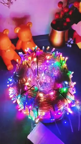 10 Meter Solar Powered Waterproof Black Line Wire Christmas Lights outdoors decoration #christmaslights#bermonths #solarlights #chrìstmas#stringlights