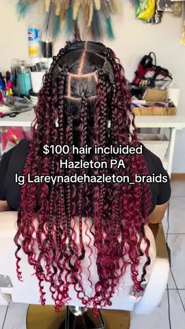 @Lareynadehazleton_braids 