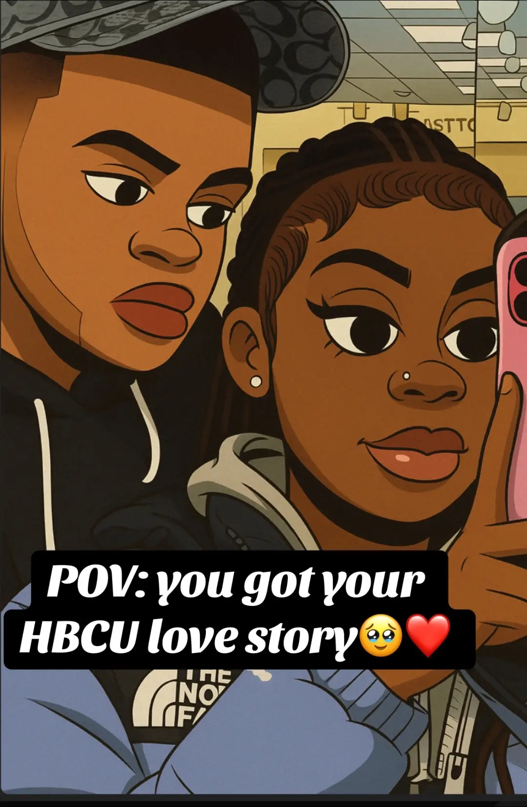 I Love You more than anything ❤️🫶🏾! #fypシ #fyp #longdistancerelationship #couplegoals #couple #hbculovestory #hbcupride #hbculife #college #kentucky #chicago #kysu💚💛
