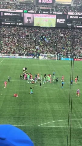 Pelea después del partido inter Miami. Va Seattle Sounders#messi #intermiami #argentina 