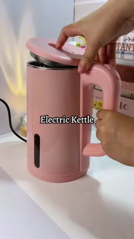 Mainit na tubig, sagot sa lahat ng inumin mo sa ilang segundo lang. #electrickettle #heater #homeappliances #kitchenappliances #tiktokfinds 