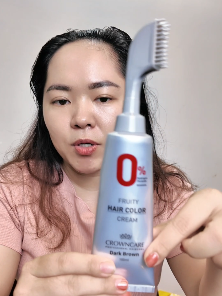 Kem nhuộm tóc phủ bạc Crow hair#thuocnhuomtoc #kemnhuomtoc #kemphubac #dungdanda7 