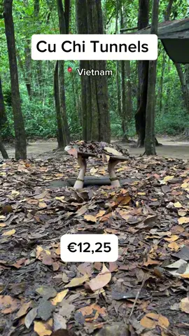 A must see when you’re in Vietnam 🇻🇳 #cuchitunnels #vietnam #vietnamtravel #vietnamtiktok🇻🇳 #hochiminh 