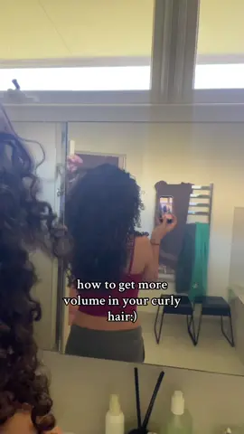 i love volume #curlyhair #tutorial #volume 