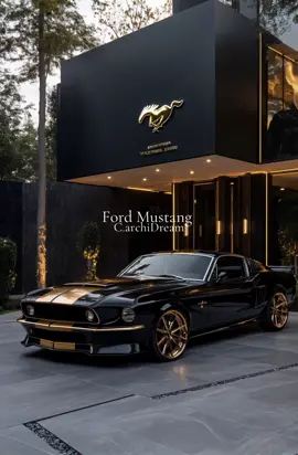 #fordmustang #blackhouse #ford #oldmoneyaesthetic #oldcar 