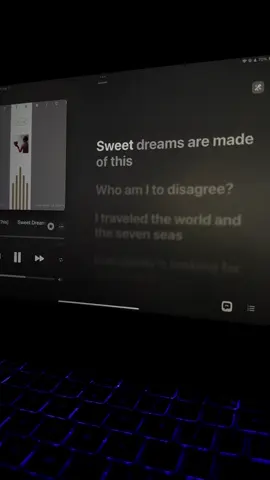 #music #lyrics #eurythmics #sweetdreams #sweetdreamsaremadeofthis 