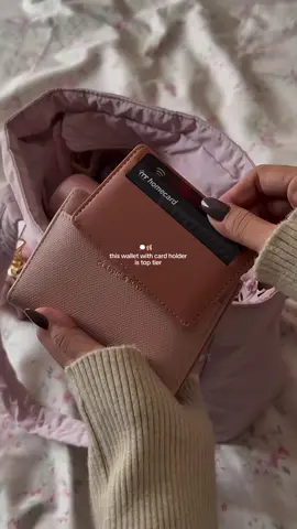 Replying to @crn 2in1 wallet! compact wallet with detachable card holder 🤩💫 #wallet #compactwallet #walletforwomen #wallettok #fyp 
