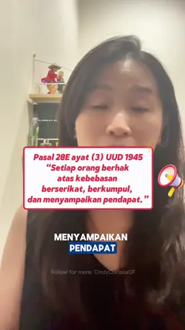 #IndonesiaBersatu  Indonesia itu kaya budaya, indah alamnya, dan kuat karena persatuan rakyatnya. 🌏✨ Tapi ingat, demokrasi bukan berarti bebas sebebas-bebasnya. Ada hak yang harus dihormati, dan ada kewajiban yang harus dijaga. Hak kita: menyampaikan aspirasi dengan damai. Kewajiban kita: menghormati sesama dan menjaga keamanan bersama. Kalau keduanya berjalan seimbang, suara rakyat bisa jadi kekuatan, bukan perpecahan. 🇮🇩✊ #SuaraRakyat #DemokrasiSehat #CintaTanahAir #JagaPersatuan #HakDanKewajiban #AksiDamai #IndonesiaAdil #DariRakyatUntukRakyat #BersamaUntukIndonesia