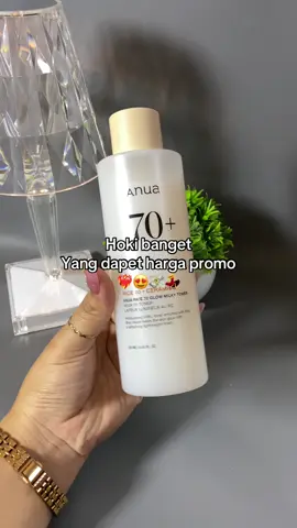 Rice toner anua lagi promo nih😍 #anua #ricetoner #toner 
