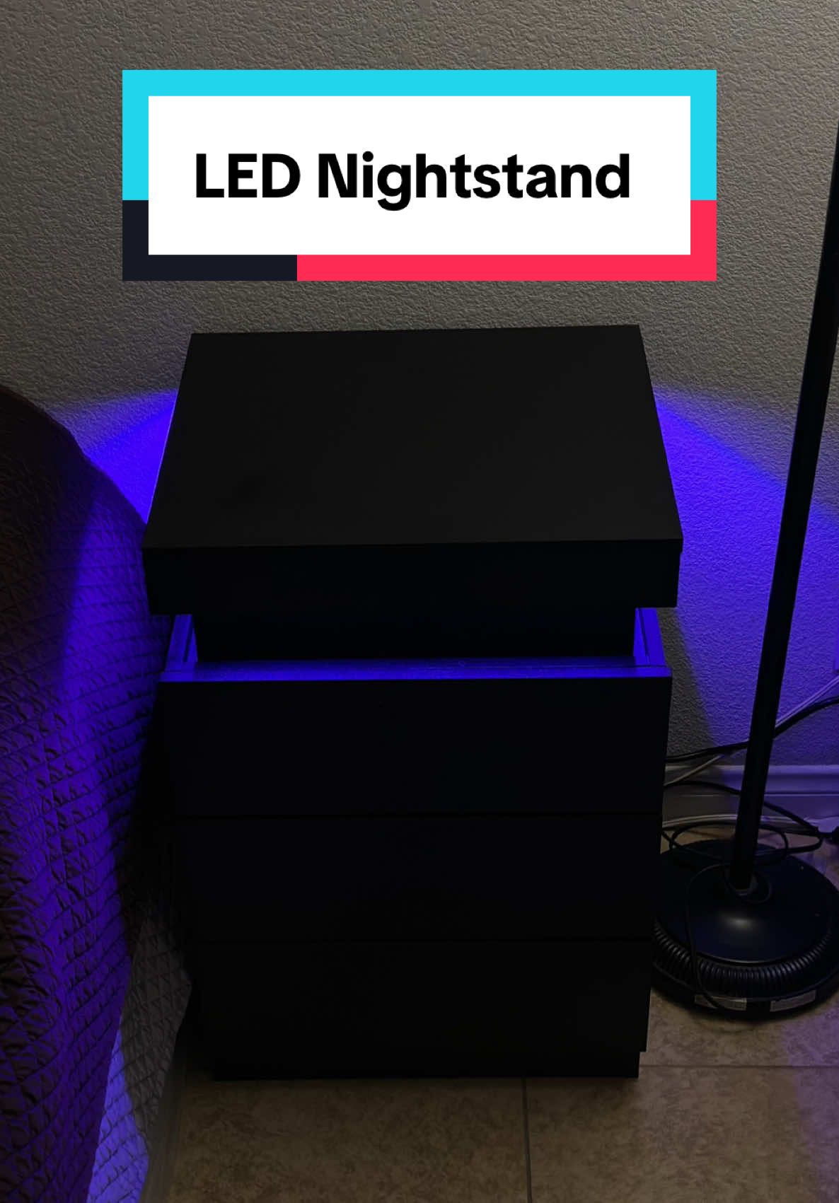 #fyp #nightstand #sikaicnightstand #ledlights 