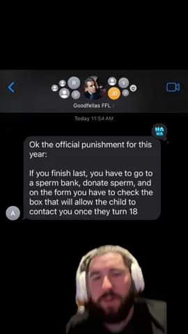 This may be the craziest fantasy football punishment I have ever seen; it’s even more crazy to realize that it’s always possible I come in last! I guess we will see! Draft is Wednesday 7pm! #fantasyfootball #fantasyfootballpunishments #barstoolsports #ESPN #yahoofantasysports 